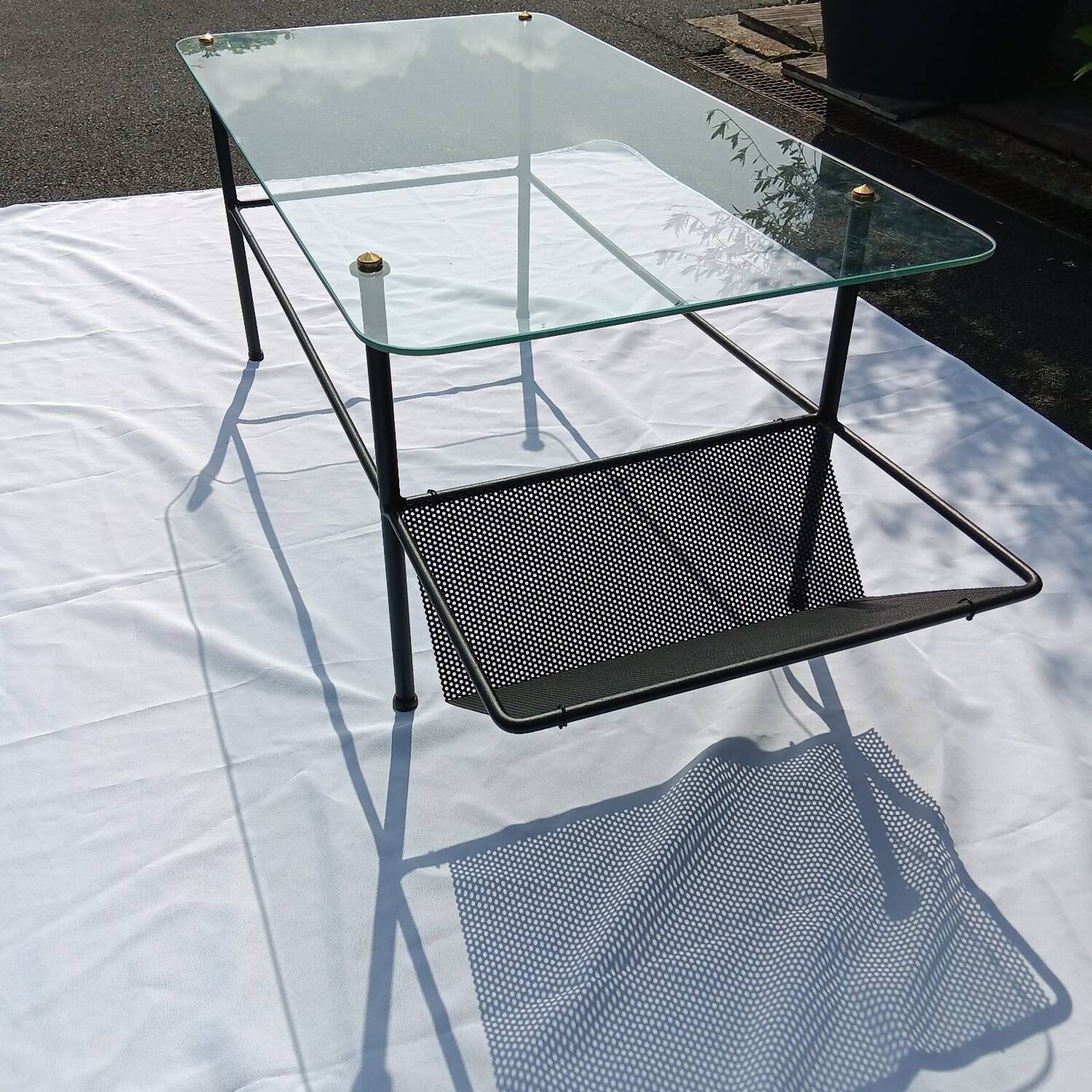 Coffee table by Gerard Guermonprez, 1950-60