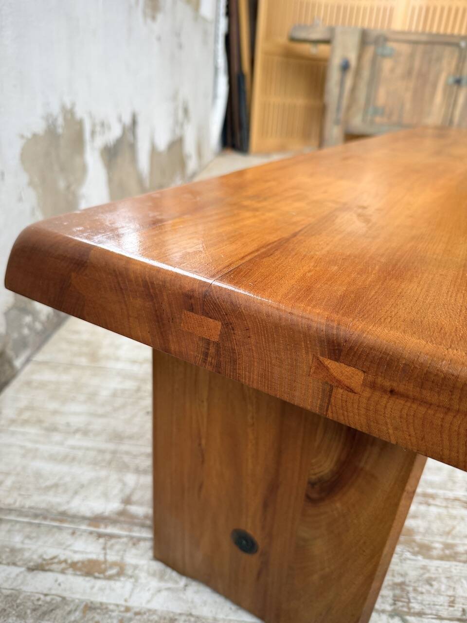 Chapo S14 blonde oak bench 172cm vintage