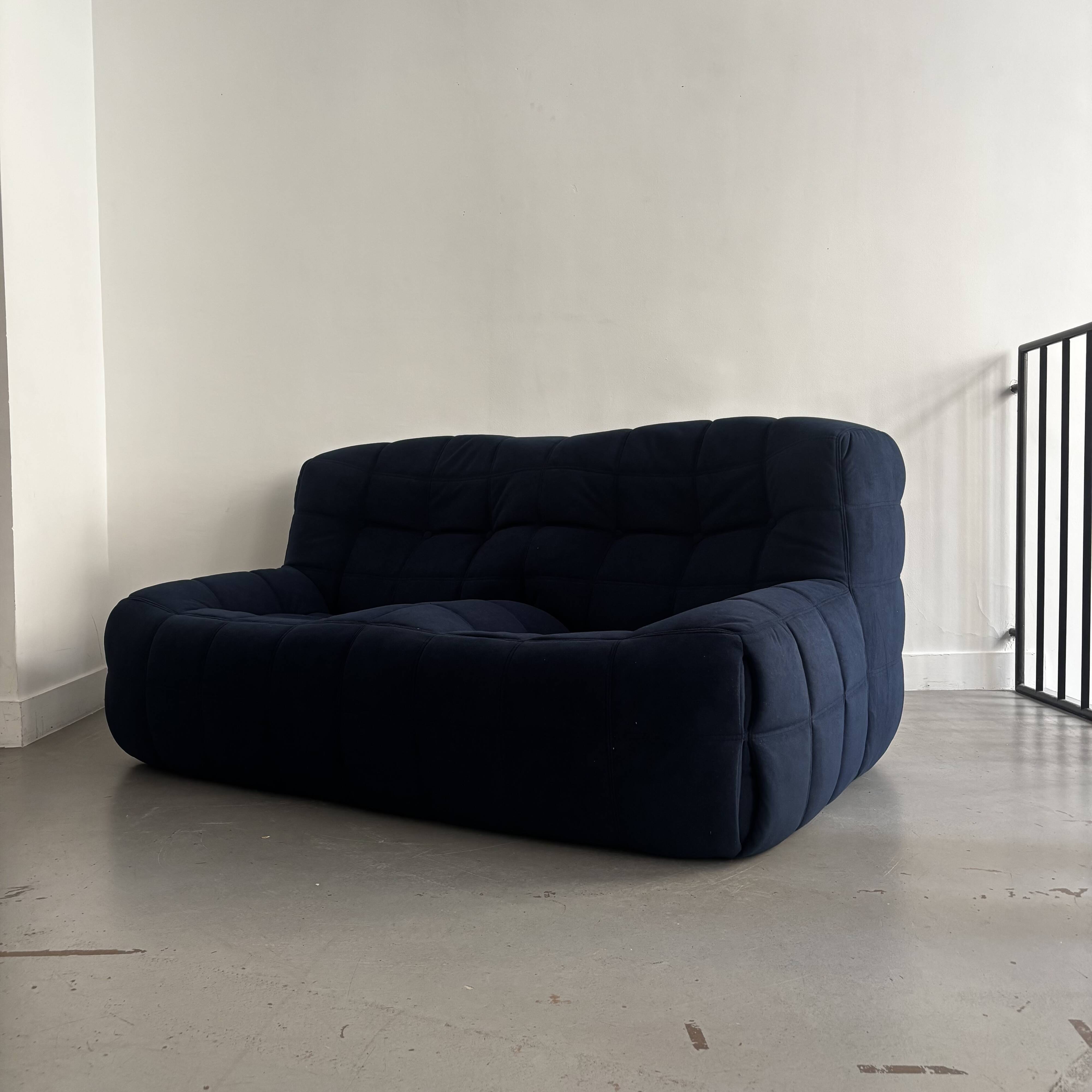 "Kashima" 2-seater sofa by Michel Ducaroy for Ligne Roset 1976