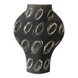 Vase En Céramique ‘Negative Big Rounds'