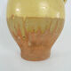 Old jug, chevrette, water pitcher in glazed yellow sandstone. Early twentieth century