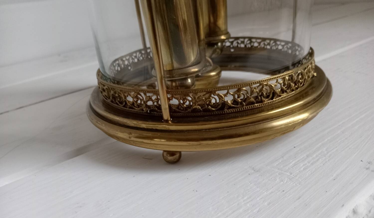 Brass chandelier / pendant