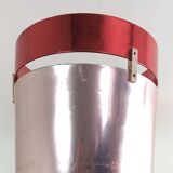 Old Rose Aluminum Umbrella Stand by Ettore Sottsass Produced by Rinnovel