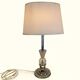 Chrome and Glass Lamp 1950s - Jacques Adnet Style