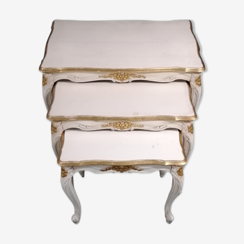 Tables gigogne style Louis XVI