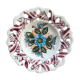 Flower plate serving