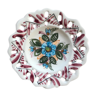 Flower plate serving