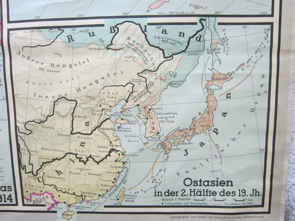 High school German Westermann map