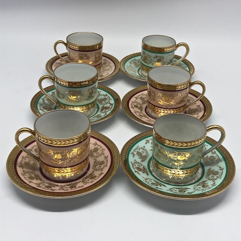 Espresso cups Bardet Limoges