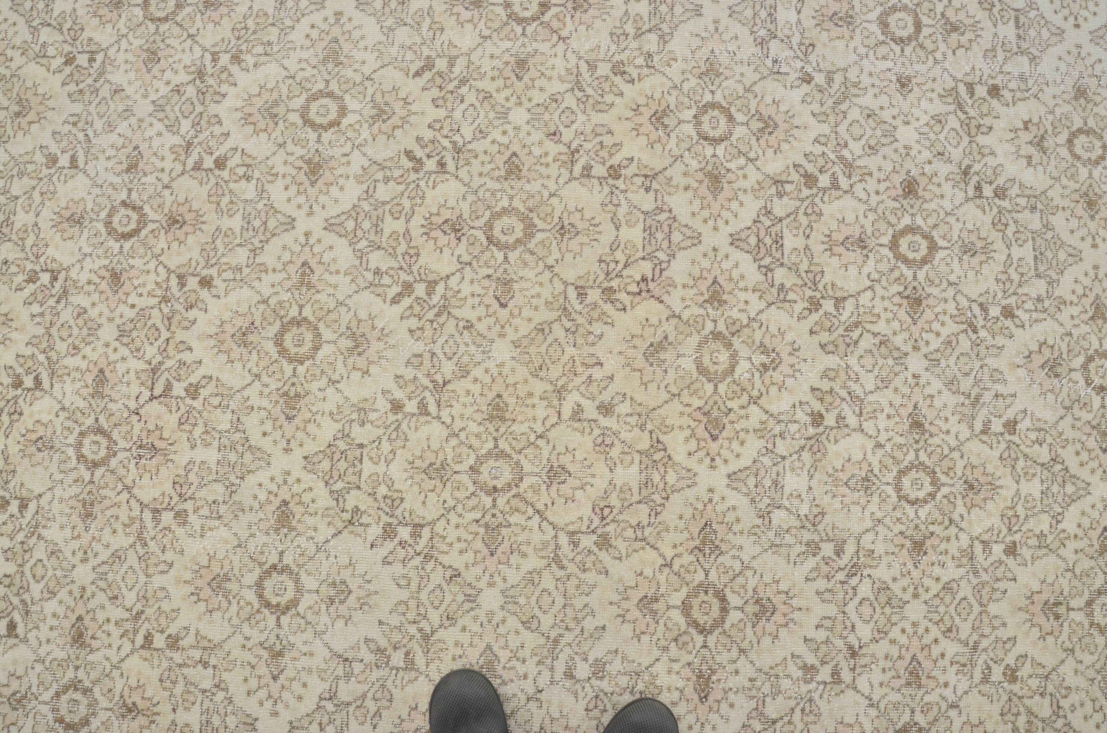 Oushak Turkish Vintage Rug sku 3187