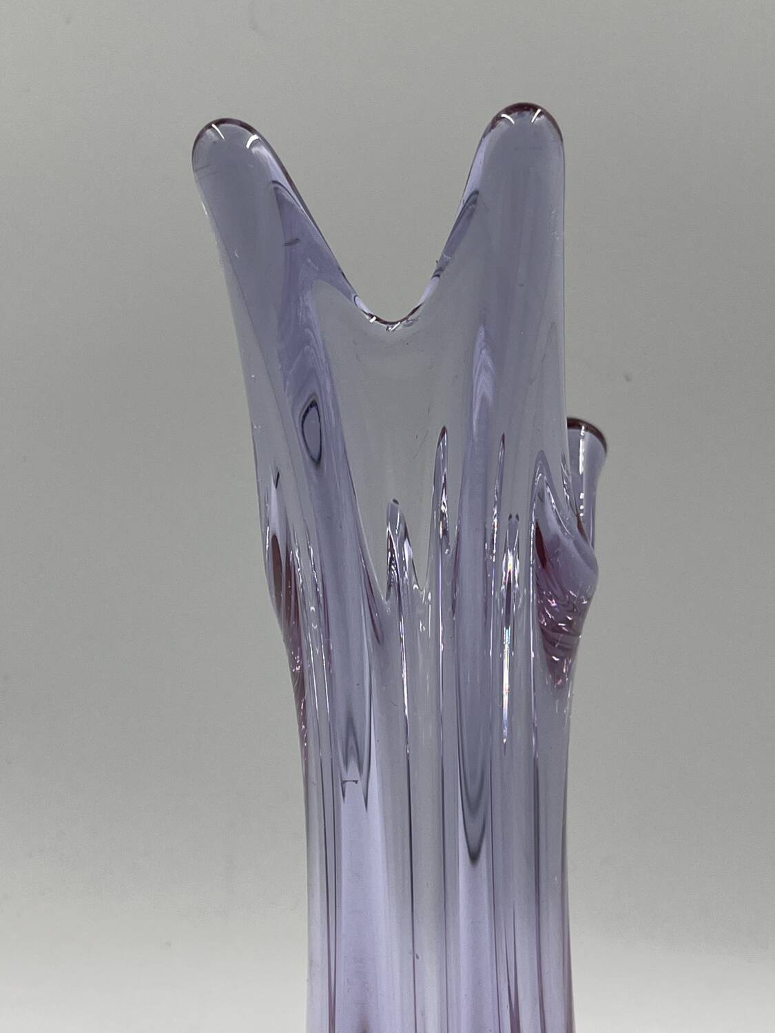 Val Saint Lambert parma vase