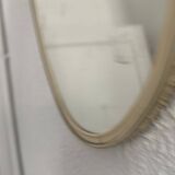 Vintage 1960 asymmetrical mirror in free form - 40 x 26 cm