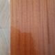 Vintage chest of drawers 3 drawers - varnished teak - Scandinavian style - retro patterns - 60s