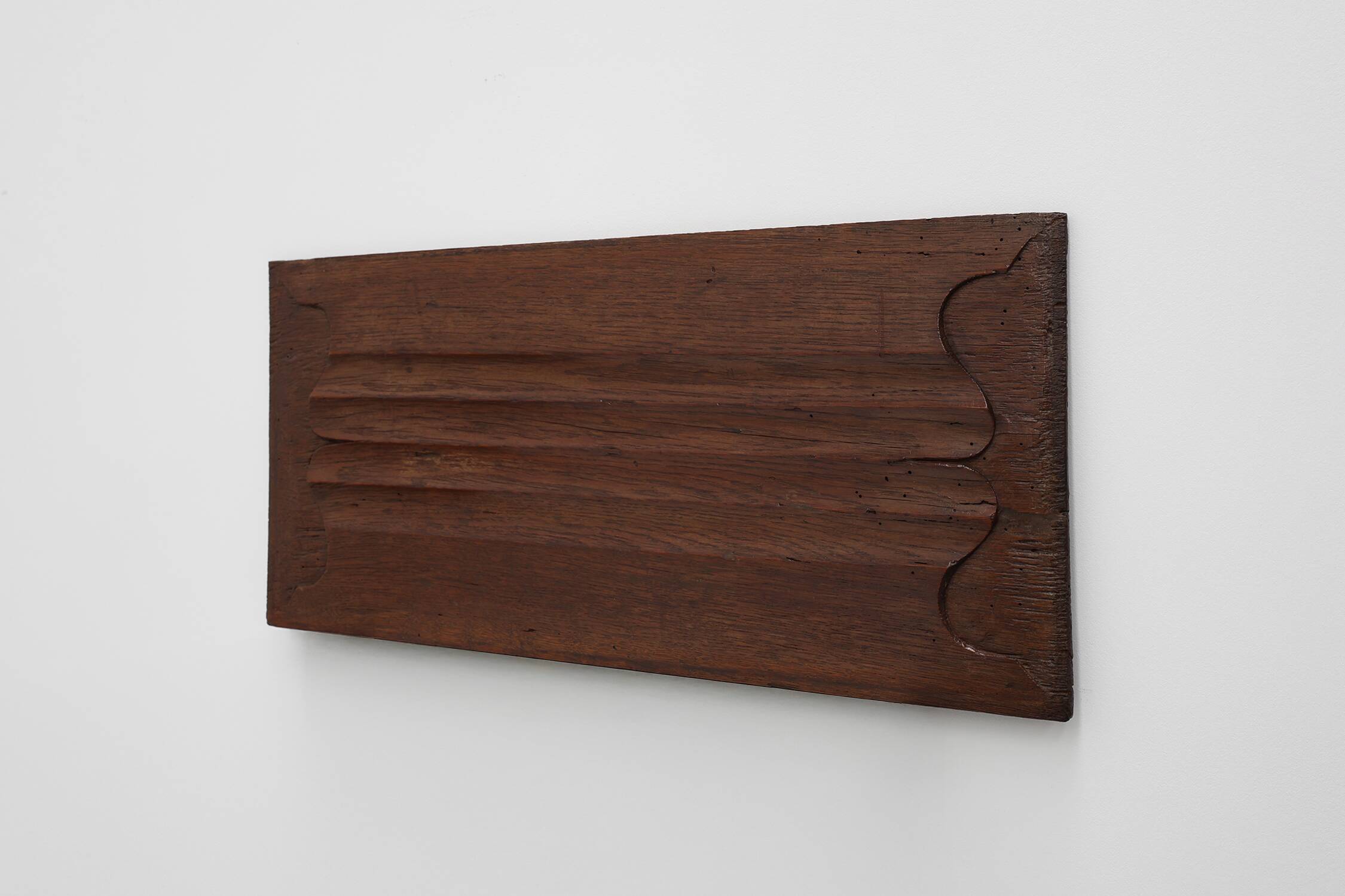 16th Century oak carved Gothic Panel, France