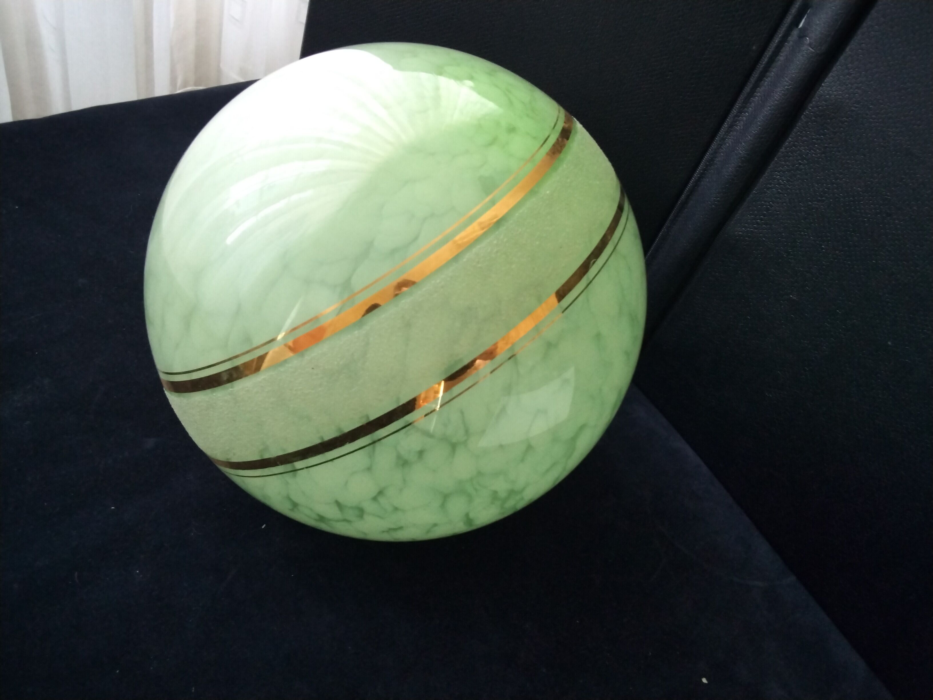 Globe for ceiling lamp in clichy glass 20 cm