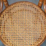 Set of 4 beautiful and atmospheric vintage design bistro chairs