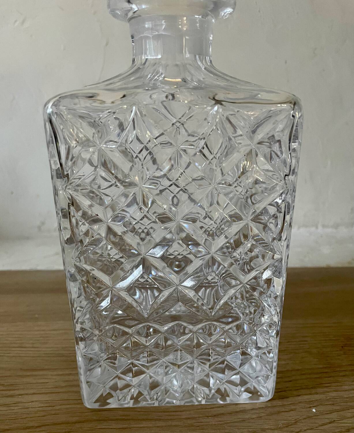 Crystal Whiskey Decanter