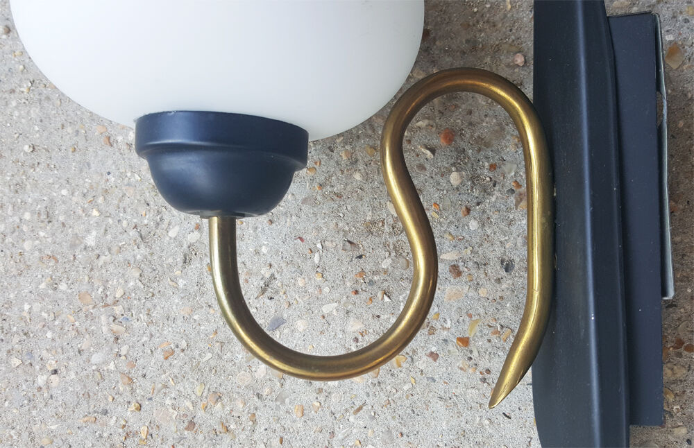 Pair wall lamps 50s 60s