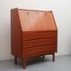 Secrétaire des années 1960 Bernhard Pedersen & Fils en teck
