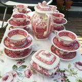 Service à café vintage modèle Rusticana Villeroy et Boch