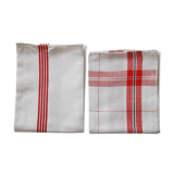 2 tea towels