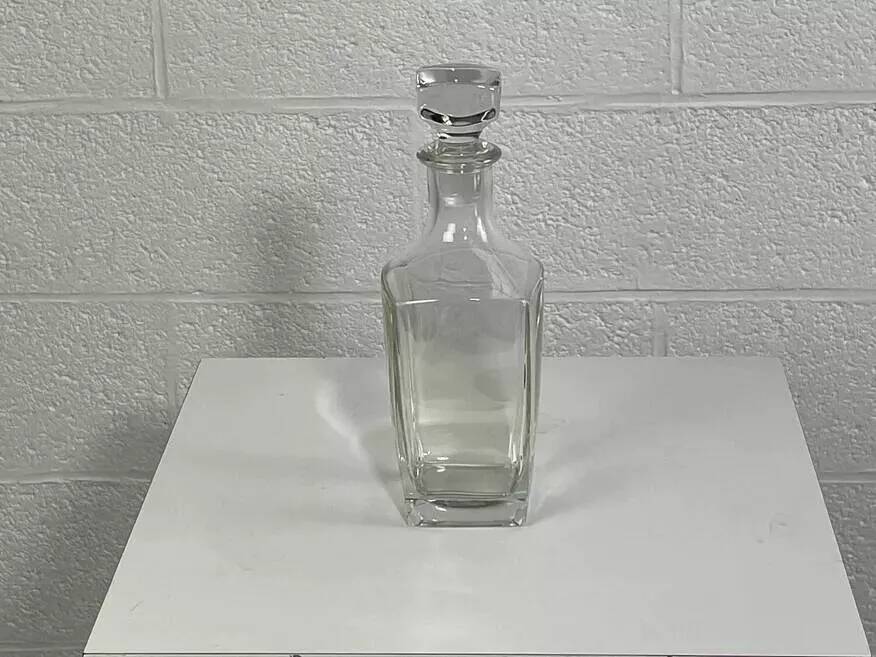Vintage square carafe