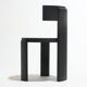 Spina chair in black wood