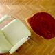 Neem wood butterfly wing coffee table