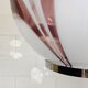 Vintage Italian design glass Carlo Moretti Murano pendant lamp