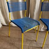 Pair of scoubidou chairs