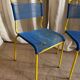 Paire de chaises scoubidou