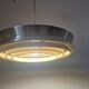 Midcentury Pendant UFO in style of Jo Hammerborg, Denmark, 1970s
