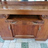 Carved wood buffet Art déco