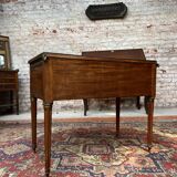 Men's dressing table in mahogany stamped period Louis XVI XVIII th century