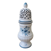 Moustiers earthenware potpourri vase