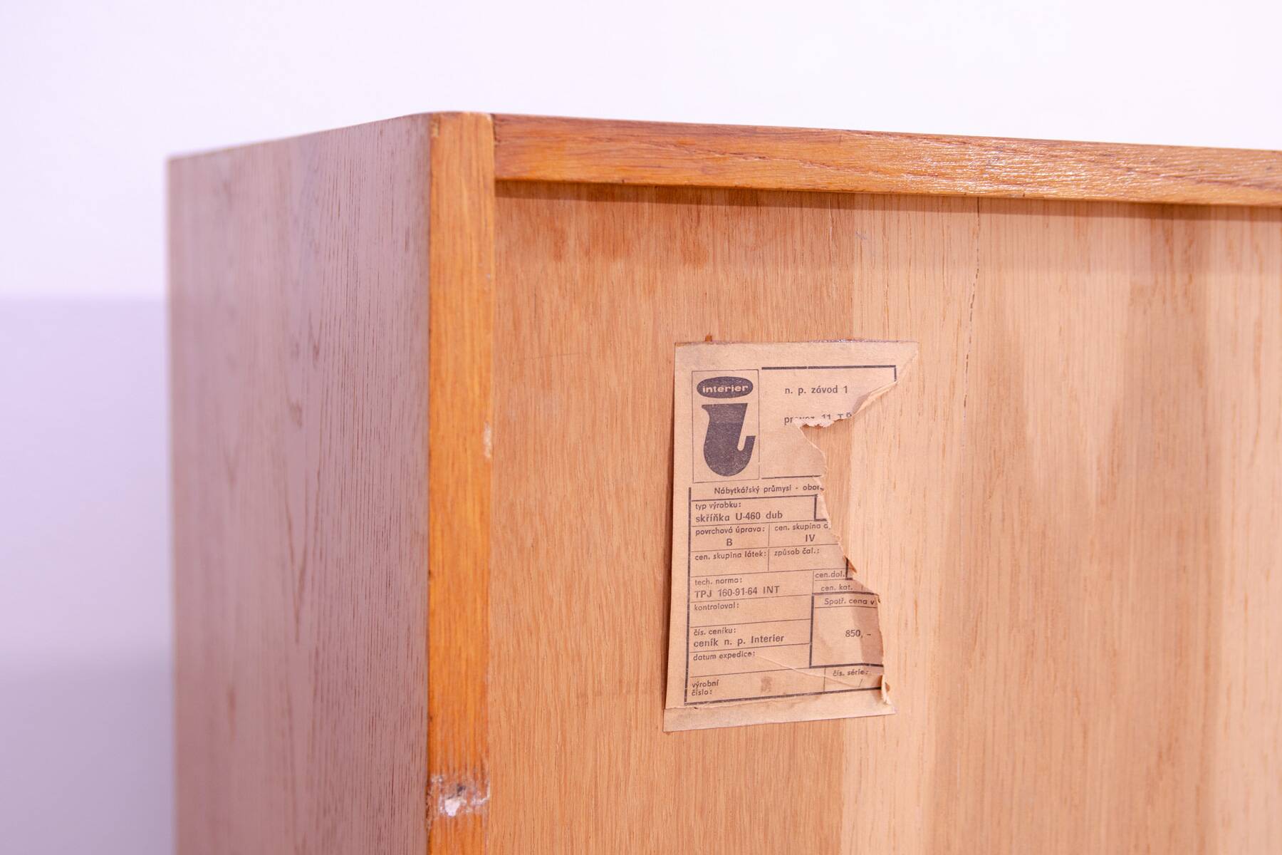 Mid Century U-460 sideboard by Jiří Jiroutek for Interiér Praha, Czechoslovakia