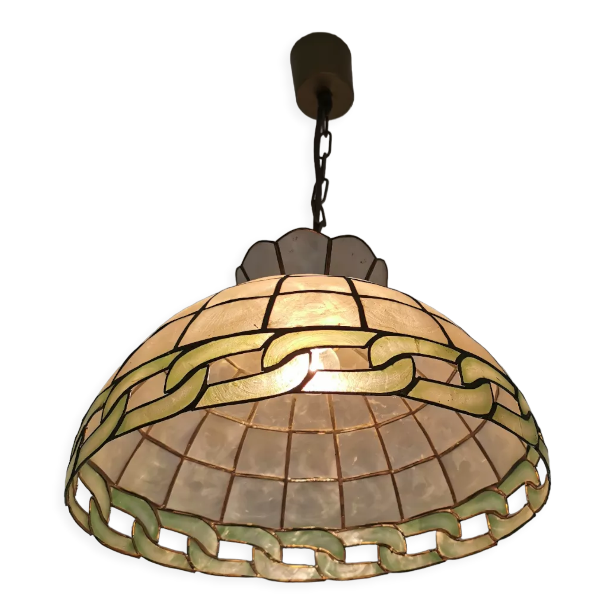 Suspension vintage nacre