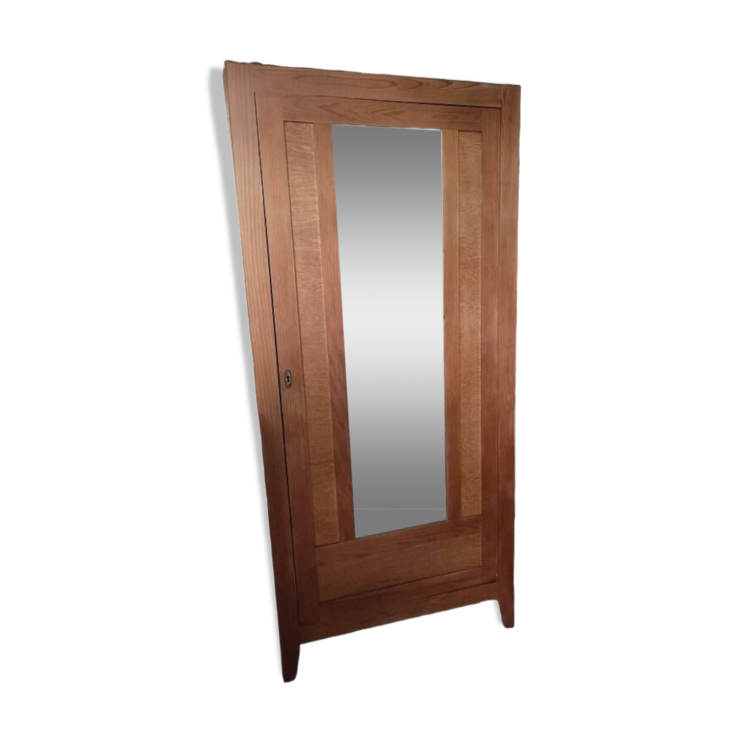 Parisian wardrobe in wood