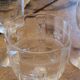 Verres à pied fin XIX ème
