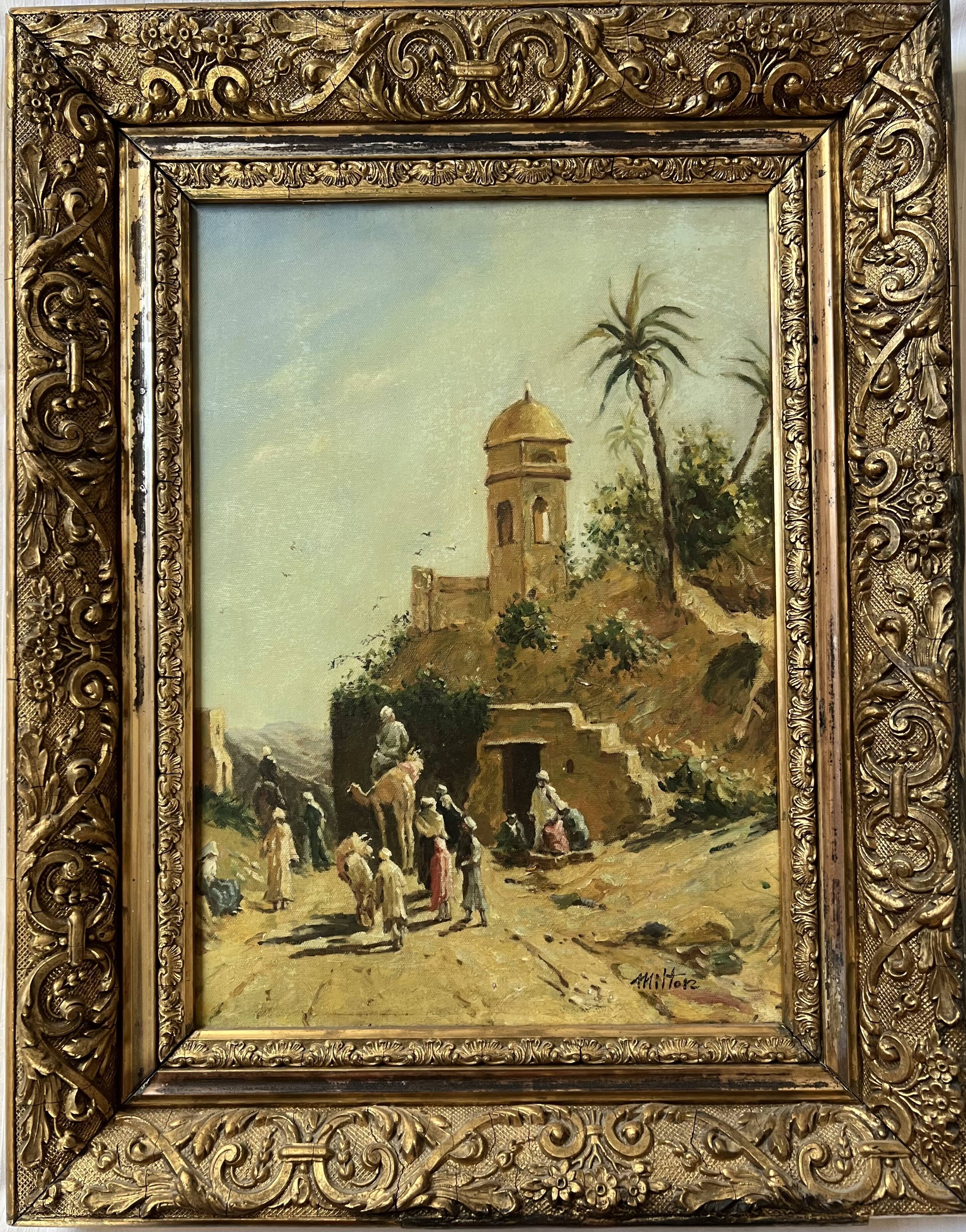 Orientalist painting Mittor