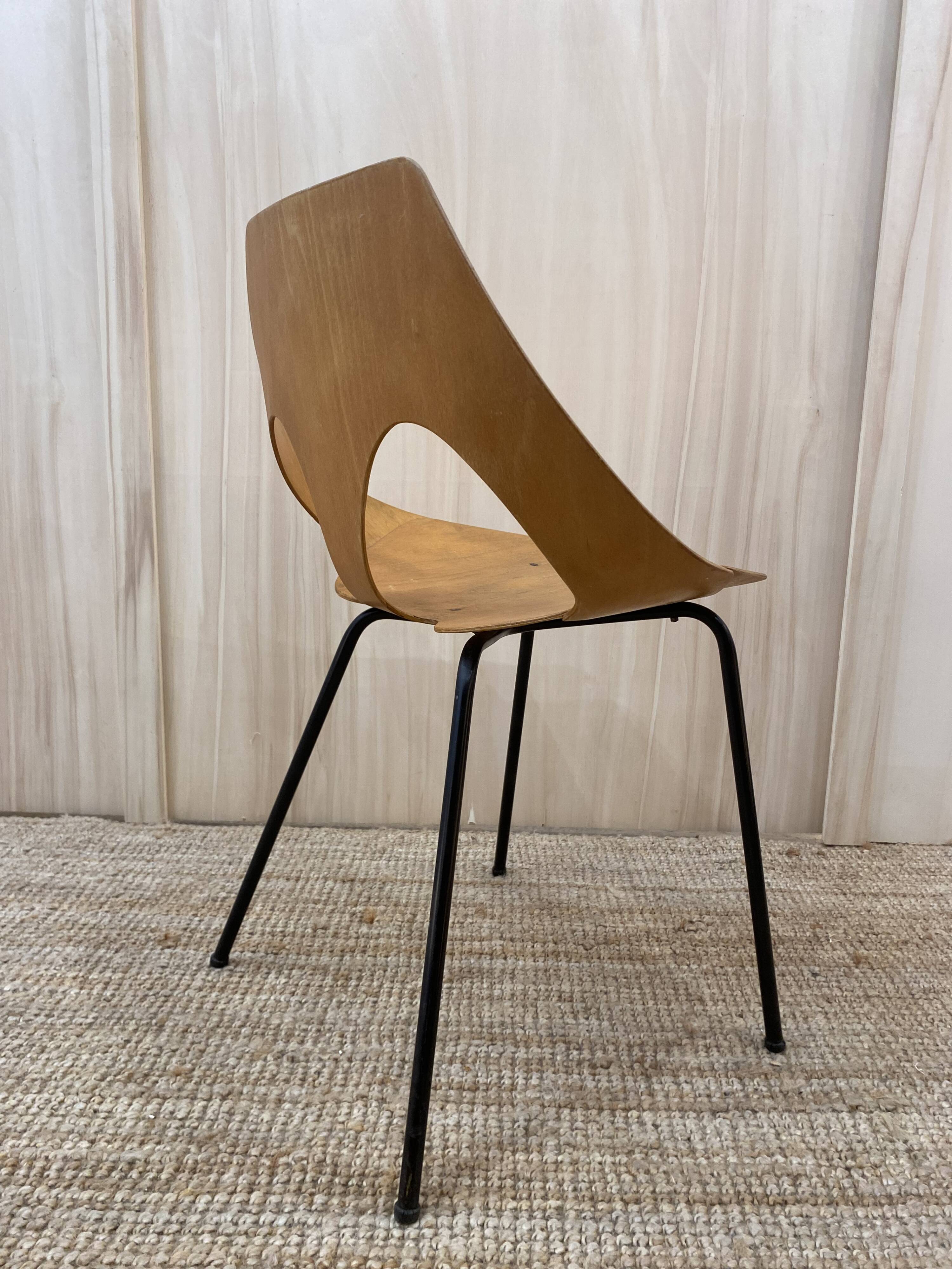 Chaise Carl Jacobs édition Airborne années 1950