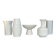 Série de 5 vases miniatures des années 60-70