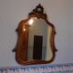 Louis XV style rocaille mirror in walnut, wall-mounted, 110x85cm