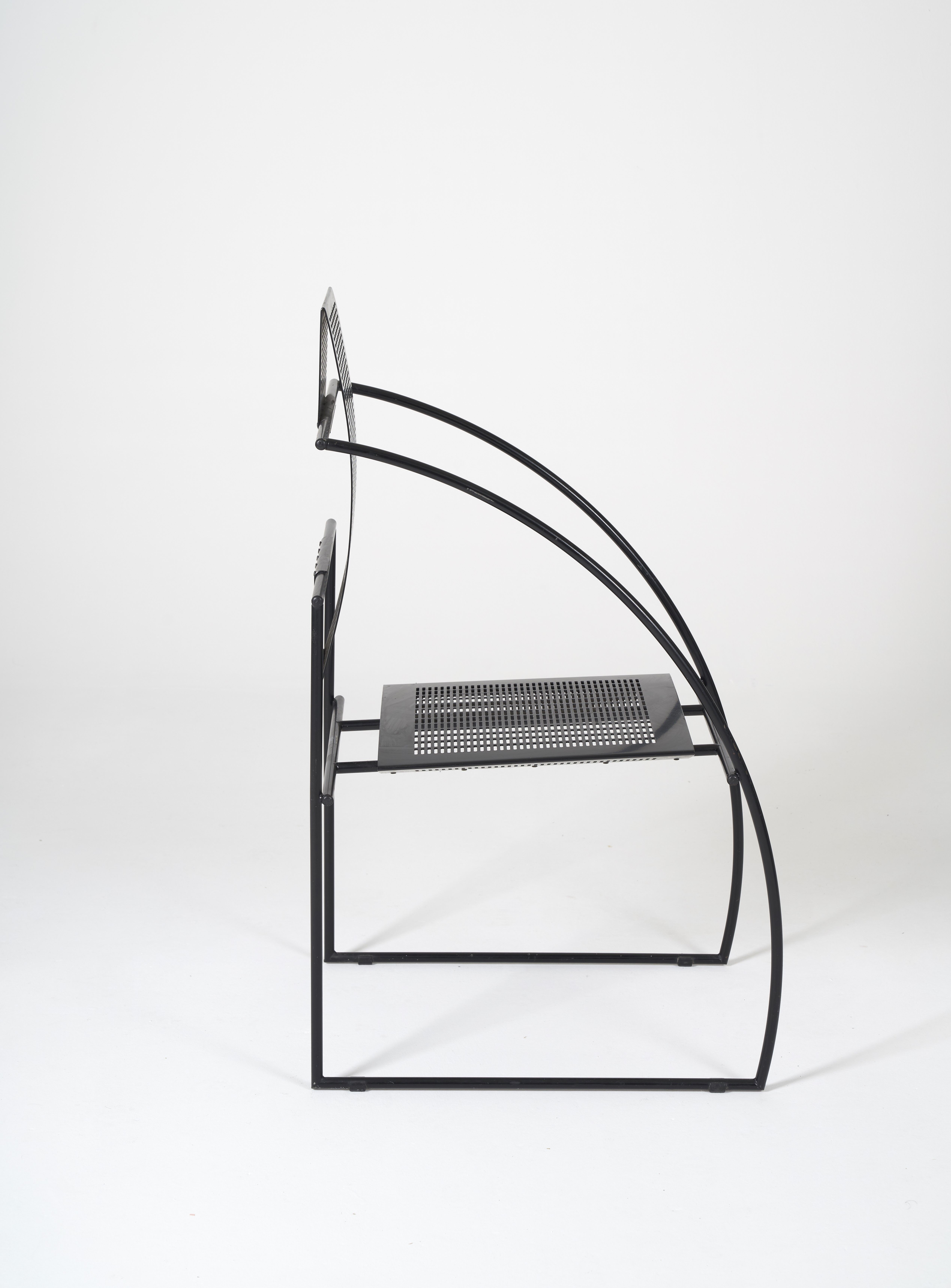 Chair "Quinta" Mario Botta for Alias design 1980s
