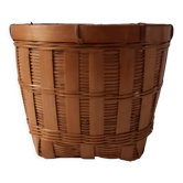 Rattan and wicker pot cover 60s