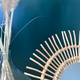 Mirror sun rattan 56cm