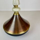 Italian Copper & Brass Ashtray on Foot, 1950s~60's