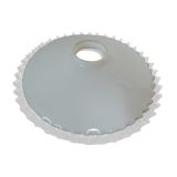 Opaline suspension with serrated edges