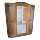 Art Deco wardrobe with mercury mirror