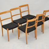 Set of 6 dinning chairs  Bruno Mathsson Mimat Mi 401